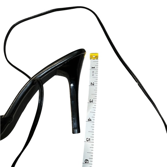 Women’s Black Strappy Lace-Up Heels | Sz 9 - Picture 6 of 7